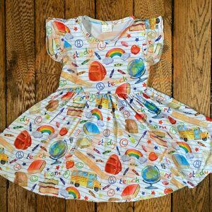 Back to School Twirly Dress NEW